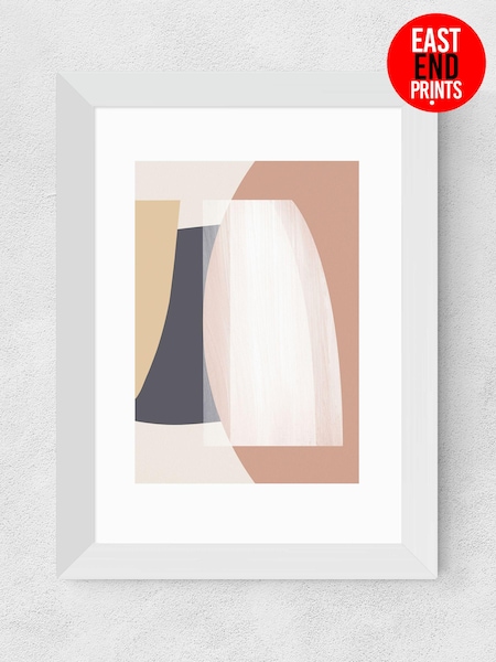 East End Prints White Abstract VI Framed Print (241746) | £50 - £130