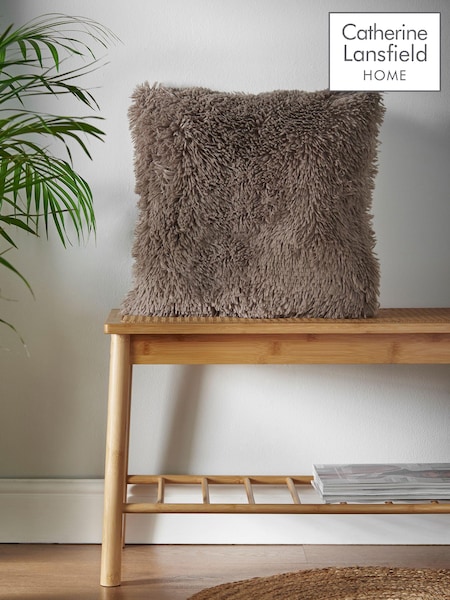 Catherine Lansfield Natural So Soft Cuddly Cushion (242739) | £16