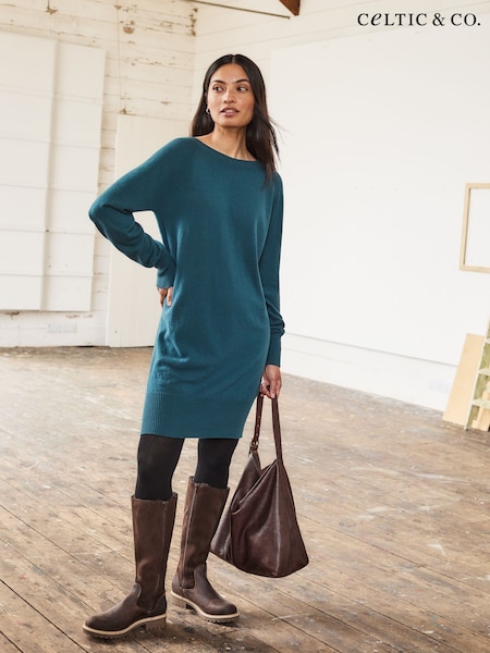 Blue - Celtic & Co. Supersoft Slouch Dress
