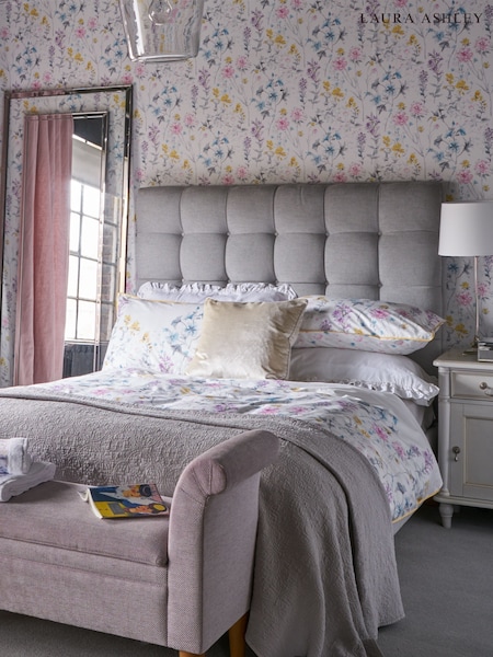 Laura Ashley Multi Wild Meadow 10M Wallpaper (243214) | £46