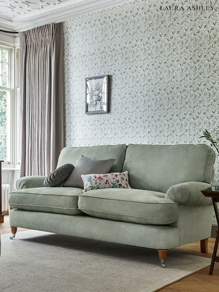 Laura Ashley Hedgerow Willow Leaf 10M Wallpaper (243480) | £46