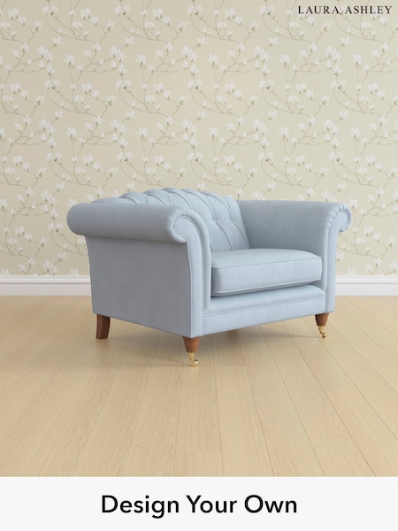 Ailsworth/Newport Blue Gloucester Button Back By Laura Ashley (243818) | £1,050