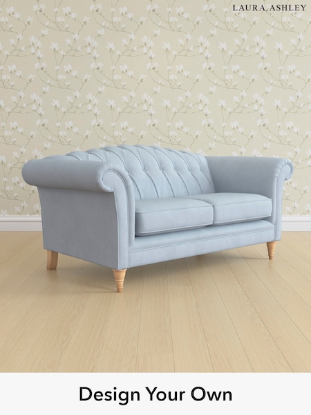 Ailsworth/Newport Blue Gloucester Button Back By Laura Ashley (243818) | £1,325