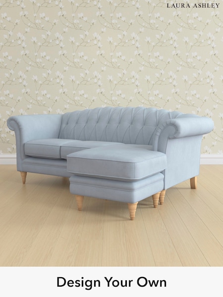 Ailsworth/Newport Blue Gloucester Button Back By Laura Ashley (243818) | £1,900