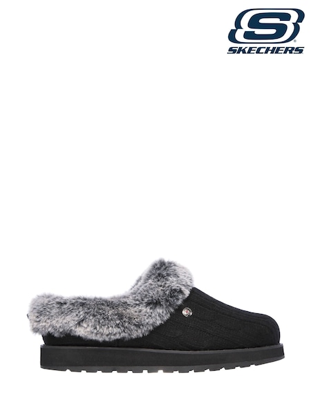 Skechers Black Womens Keepsakes Ice Angel Slippers (243911) | £44