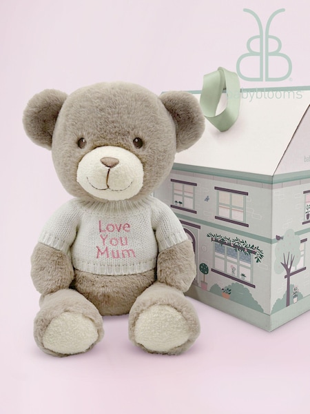 Babyblooms Mothers Day Frankie Bear Soft Toy - Love You (244374) | £32