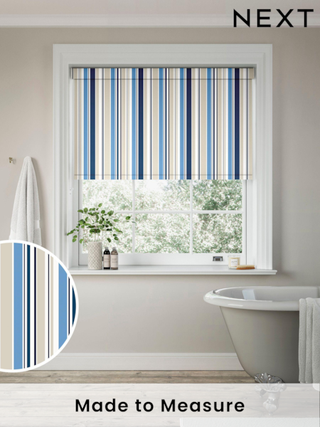 Blue Chindi Made to Measure Roller Blind (244654) | £57