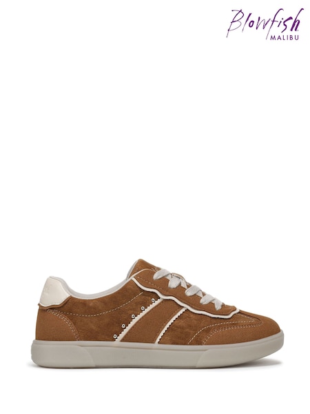 Brown - Blowfish Malibu Tastic 2 Regular Fit Lace-up Trainers