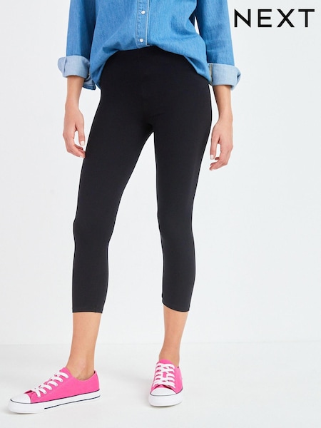 Black Cropped Leggings (245960) | £9