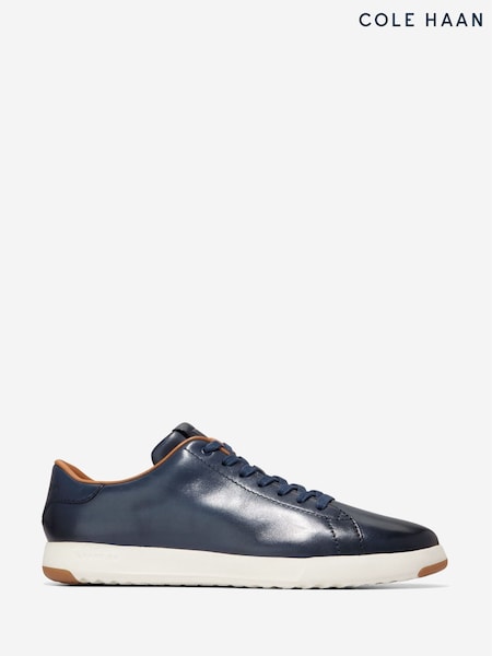 Cole Haan Blue Grandpro Tennis Trainers (247604) | £125