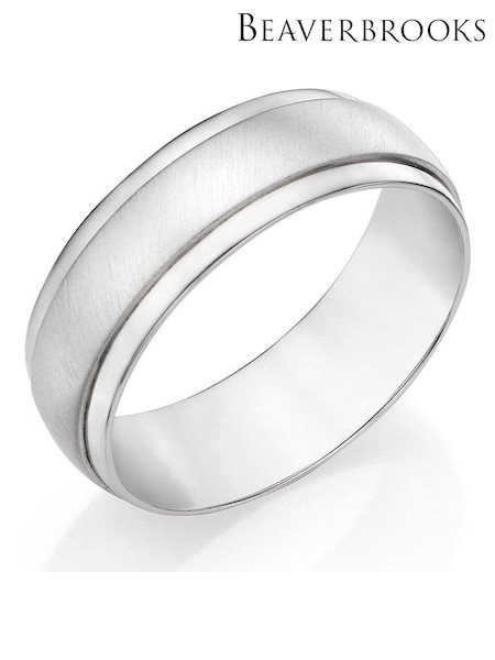 Beaverbrooks Sterling Silver Textured Ring (247901) | £195