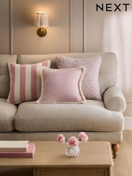 Set Of 3 Cushions With Inserts