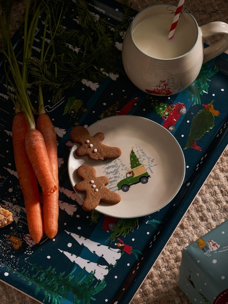Sophie Allport Home For Christmas Stoneware Small Side Plate