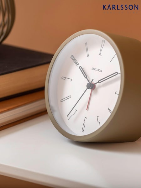 Karlsson Green Belle Numbers Alarm Clock (250390) | £24