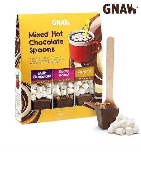 Gnaw Mixed Trio Hot Chocolate Spoon Gift Set
