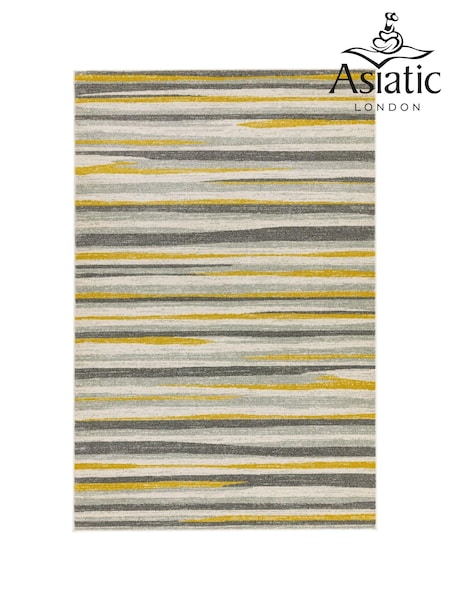 Asiatic Rugs Mustard Yellow Colt Stripe Rug (252282) | £89 - £252