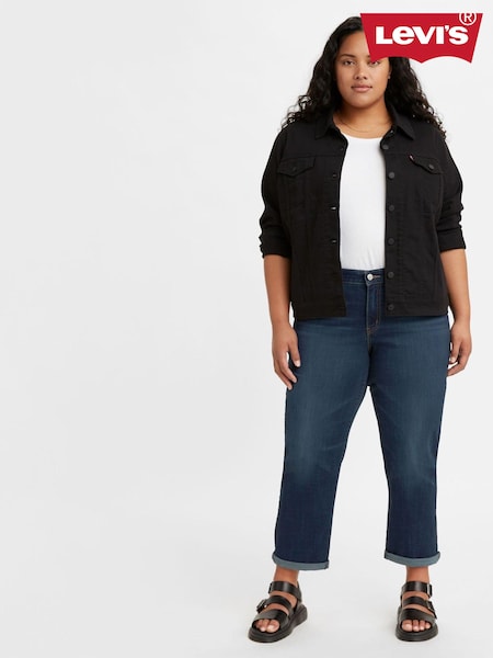 Levi's® Cobalt Layer Denim Blue Curve Boyfriend Jeans (252970) | £95