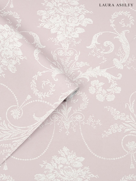 Laura Ashley Amethyst Josette 10M Wallpaper (253651) | £44