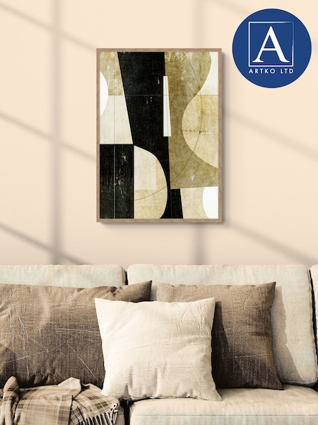 Artko Collage By Suzanne Nicoll Framed Art