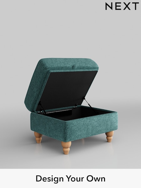 Plush Chenille/Dark Teal Green Ashford Relaxed Sit (254862) | £499