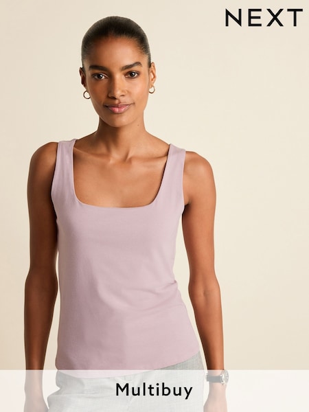Purple Square Neck Vest (255212) | £10