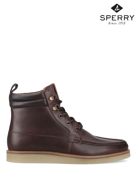 Brown - Regular Sperry Newark Ankle Boots