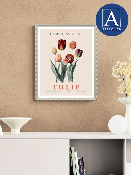 Artko Tulip By Christopher Giampietro Framed Art