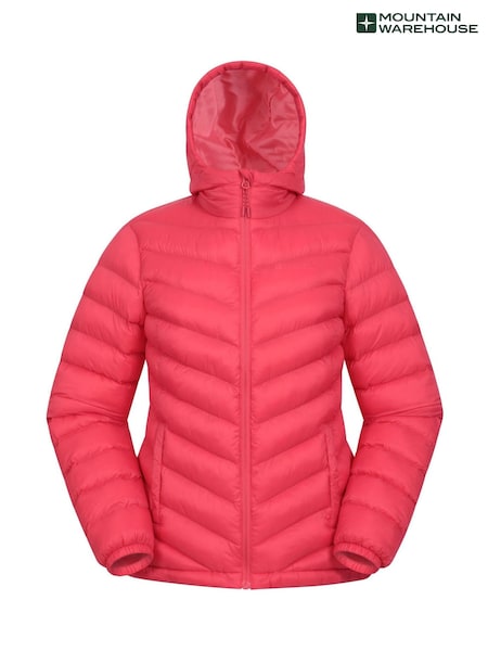 Pink - Mountain Warehouse Seasons Water-resistant Padded Jacket