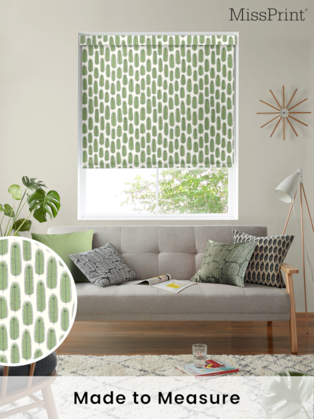 MissPrint Pippin Bloom Blossom Made to Measure Roller Blinds (259884) | £58