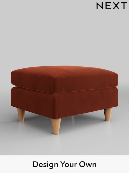 Plush Velvet Easy Clean/Ginger Orange Camden (262244) | £350