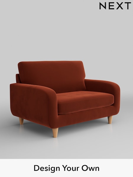 Plush Velvet Easy Clean/Ginger Orange Camden (262244) | £799