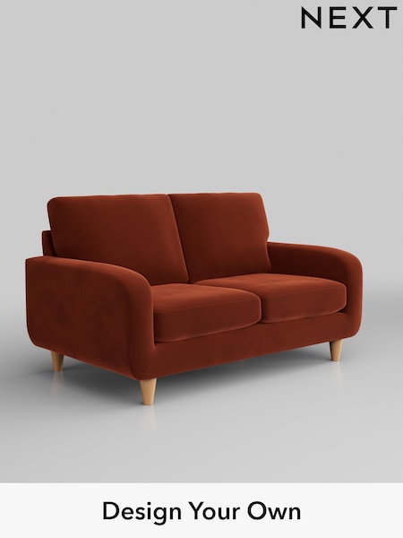 Plush Velvet Easy Clean/Ginger Orange Camden (262244) | £899