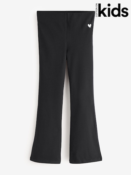 Black - Cotton On Essential Flare Leggings