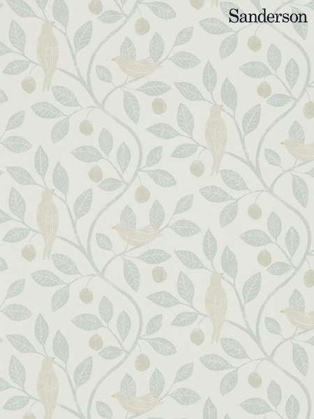 Sanderson Home Grey Damson Tree 10.05M Wallpaper (264986) | £82