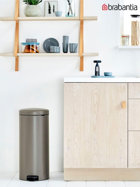 Brabantia Platinum NewIcon 30L Pedal Bin (267830) | £55