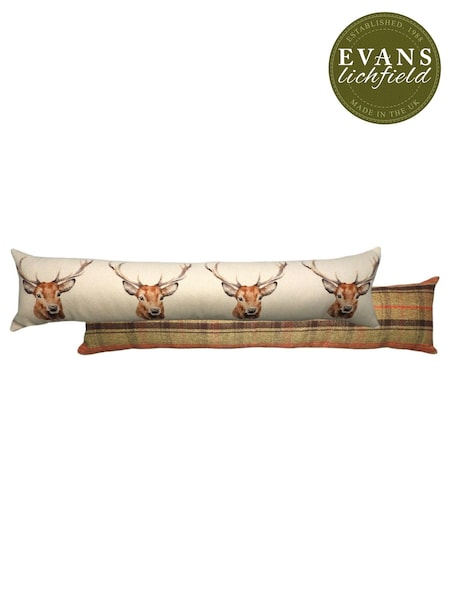 Evans Lichfield Natural Hunter Stag Draught Excluder (267841) | £28