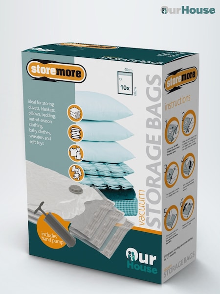 Our House Clear 20 Piece Vacuum Bag Set (268764) | £25