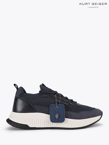 Blue - Regular Kurt Geiger London Manor Trainers