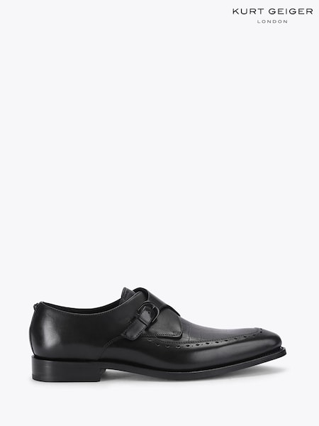 Black - Regular Kurt Geiger London Beaumont Monk Shoes