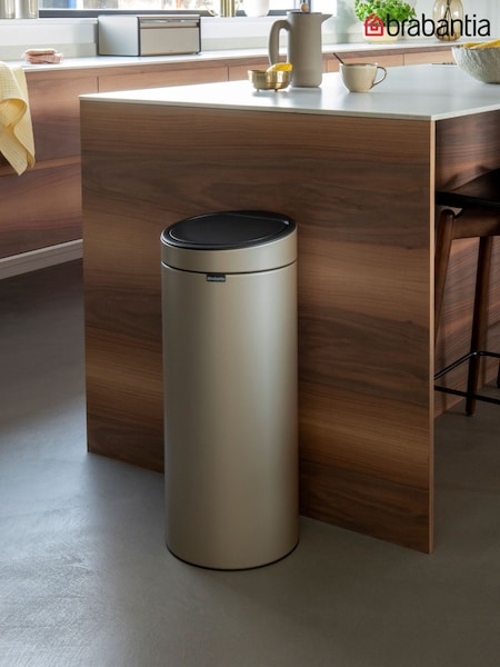 Brabantia Cream New 30L Touch Bin (269409) | £103
