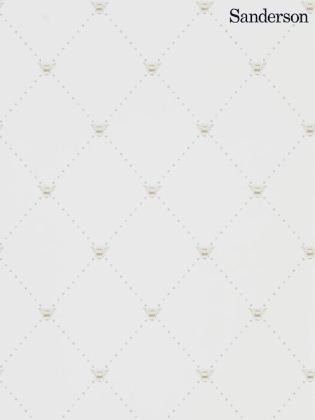 Sanderson Home Grey Nectar 10.05M Wallpaper (269463) | £60