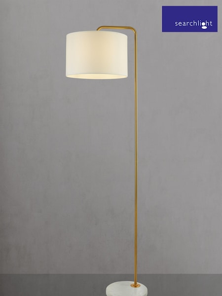 Searchlight Gold Suud Floor Lamp (270585) | £95