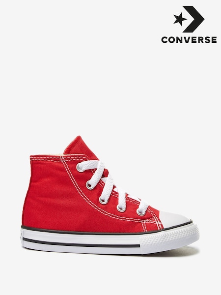 Converse Red Chuck Taylor All Star High Infant Trainers (270812) | £37