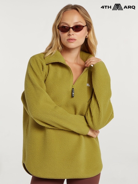Green - 4th Arq Lennox Half-zip Fleece