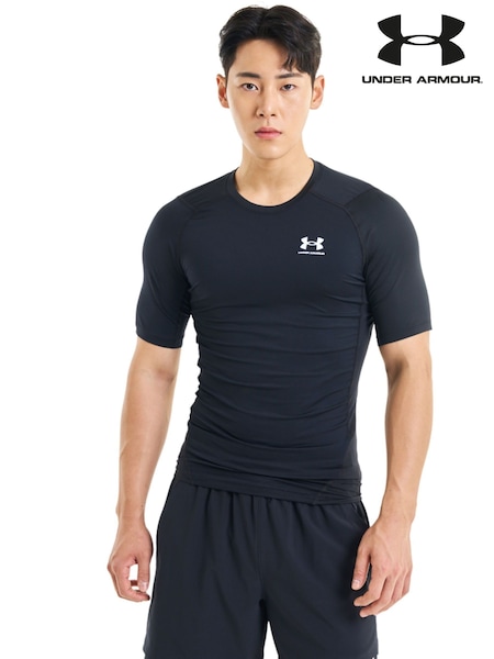 Under Armour Black HeatGear Base Layer T-Shirt (272766) | £32