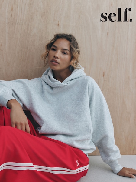 Grey - Self. Hoodie
