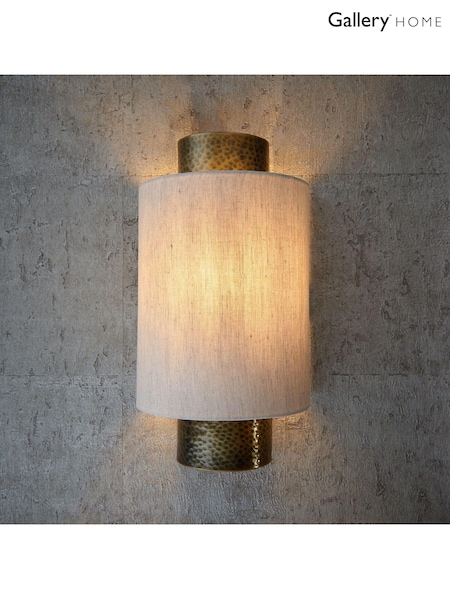 Gallery Home Brown Victoria Wall Light (274337) | £78