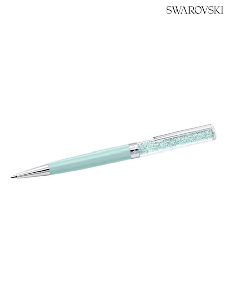 Green - Swarovski Crystalline Ballpoint Pen Lacquered, Chrome Plated
