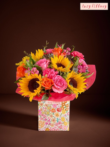 Lucy Tiffney Sunflower Hatbox