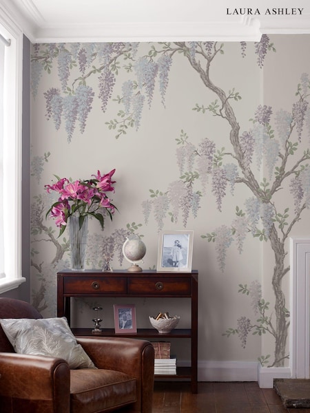 Laura Ashley Purple Wisteria Garden 3M Mural (276598) | £250